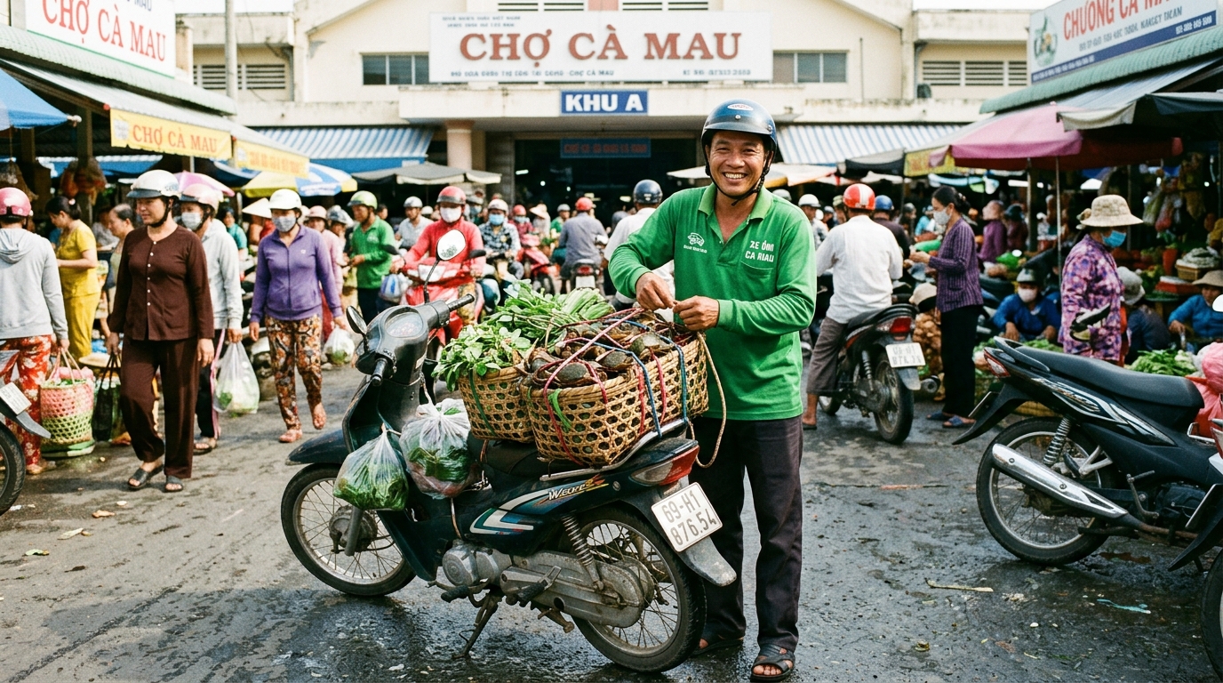 Gọi G-RapBike Phường 5 TP. Cà Mau – Đón Tận Nơi Trong 3 Phút