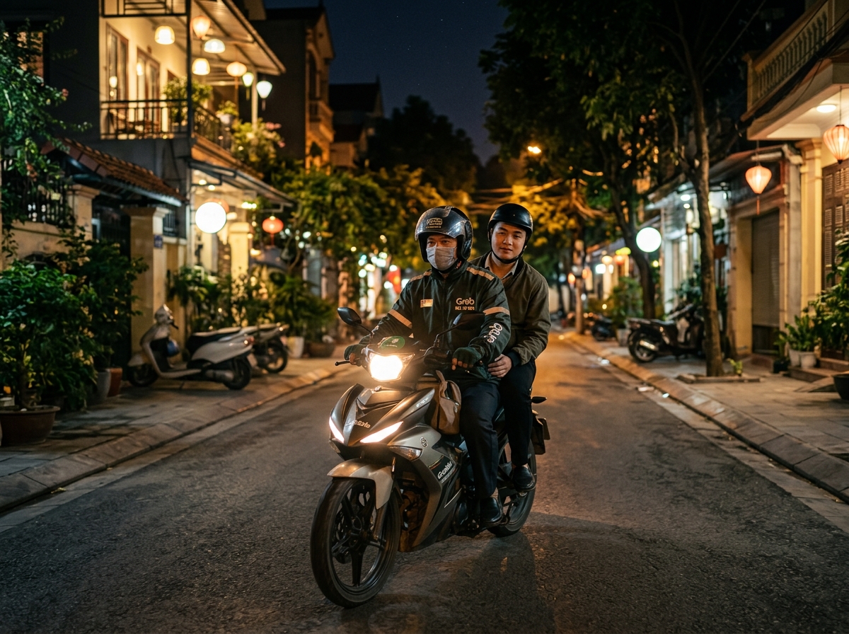 Lái xe hộ xe máy sau tiệc rượu Cà Mau - Hotline 0886.853.853